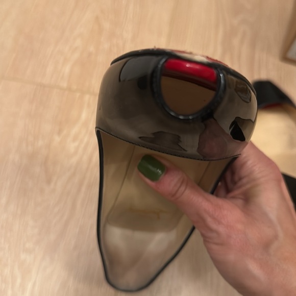 Tibur 100 patent black Christian Louboutin - Picture 10 of 12